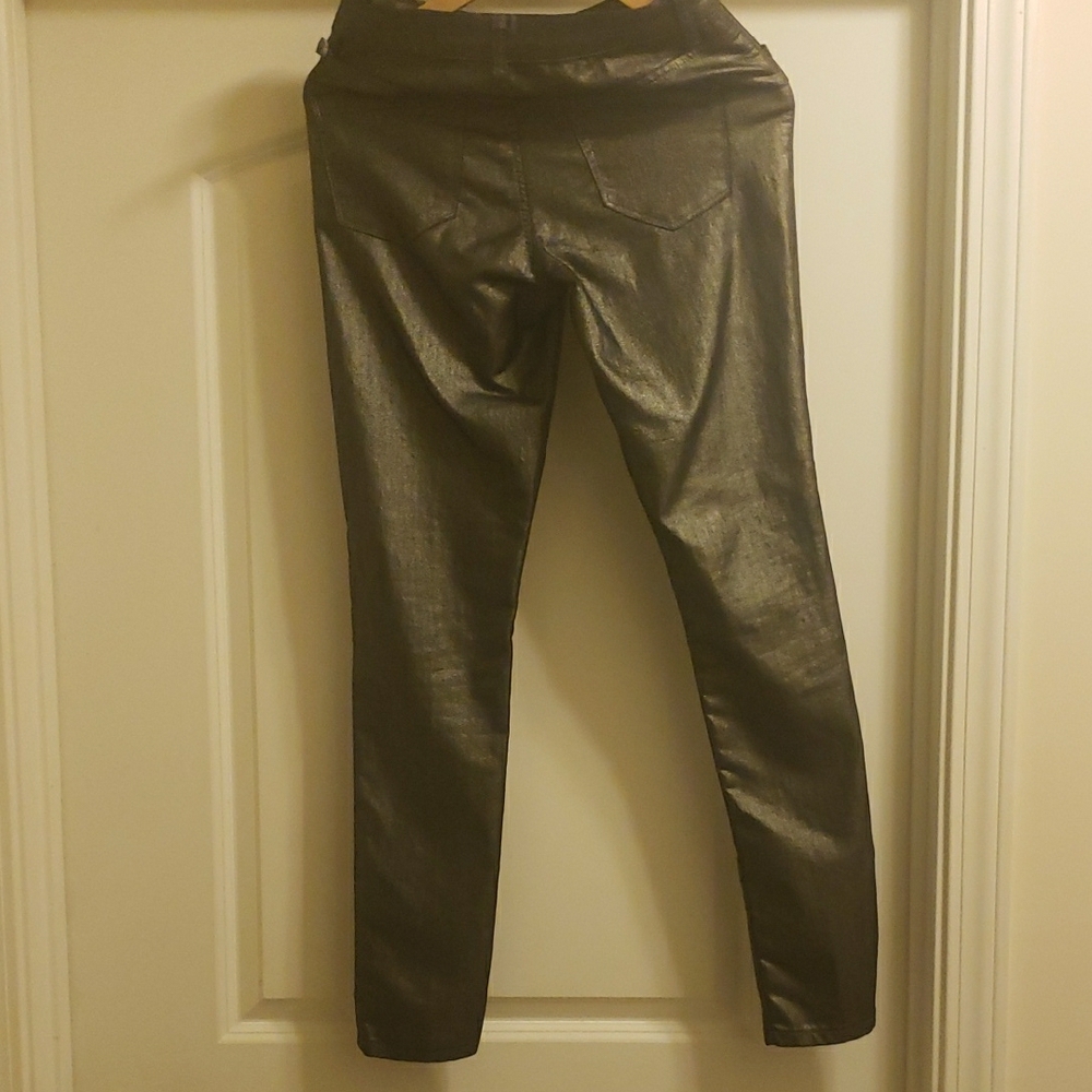 Cache Pewter Metallic Pants - Picture 2 of 6